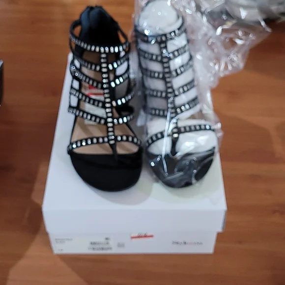 Style & co rhinestone gladiator sandals - Picture 3 of 6